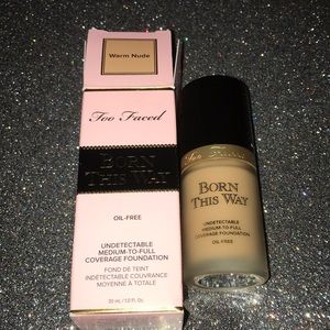 Too faced born this way foundation (warm nude)